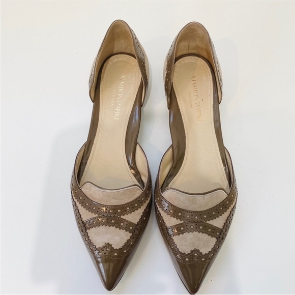Marion Parke leather flats NEW - Picture 2 of 4